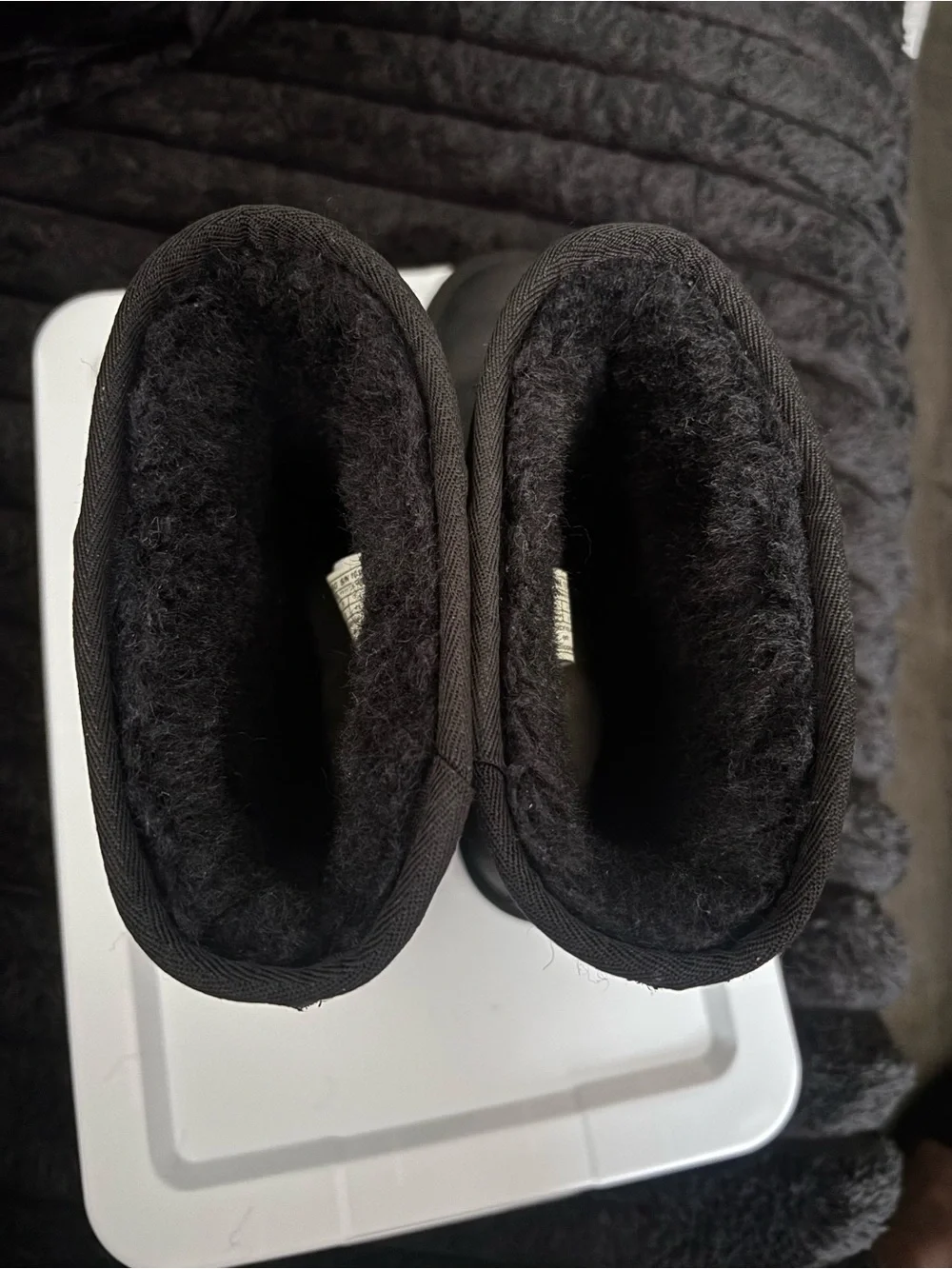 Women’s US 10 Black Leather UGG Boots